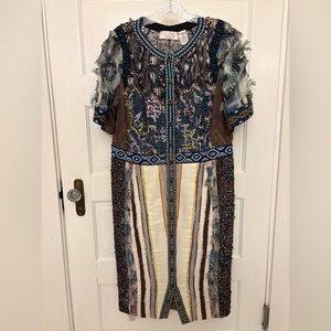 EUC Stunning Byron Lars sheath dress 12